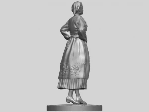 portuguese dancer 3D Print Model