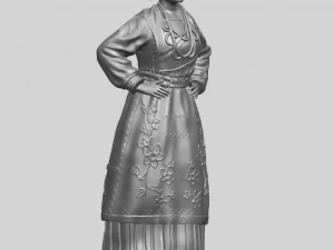 portuguese dancer 3D Print Model
