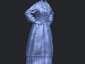 portuguese dancer 3D Print Model