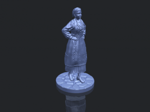 portuguese dancer 3D Принт Модель