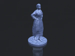 portuguese dancer 3D Print Model