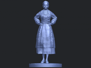 portuguese dancer 3D Принт Модель