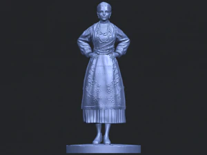 portuguese dancer 3D Print Model