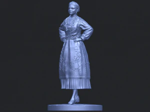 portuguese dancer 3D Print Model