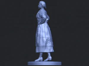 portuguese dancer 3D Print Model