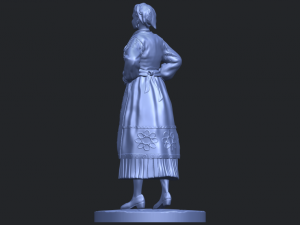 portuguese dancer 3D Принт Модель