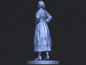 portuguese dancer 3D Print Model