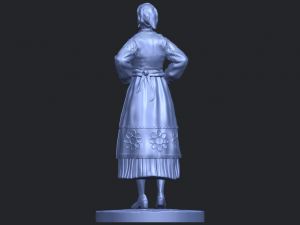 portuguese dancer 3D Принт Модель