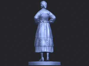 portuguese dancer 3D Print Model