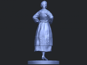 portuguese dancer 3D Принт Модель