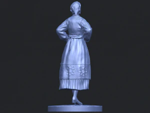 portuguese dancer 3D Print Model