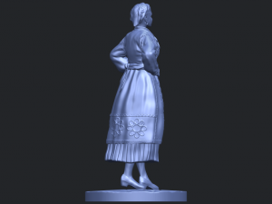 portuguese dancer 3D Принт Модель