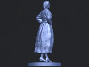 portuguese dancer 3D Print Model