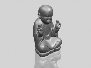 little monk 05 3D Print Model