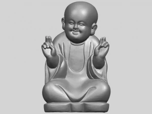 little monk 05 3D Print Model