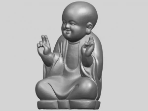 little monk 05 3D Print Model