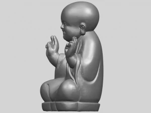 little monk 05 3D Print Model
