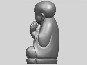 little monk 05 3D Print Model
