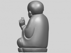 little monk 05 3D Print Model