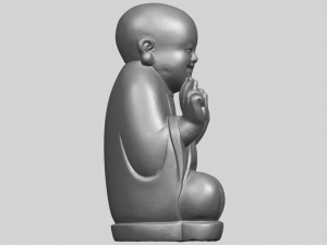 little monk 05 3D Print Model