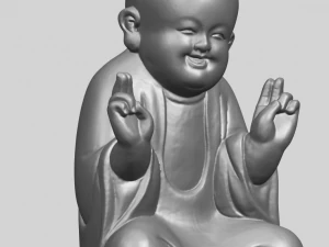 little monk 05 3D Print Model