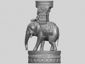 elephant 08 Modèles 3D en vedette