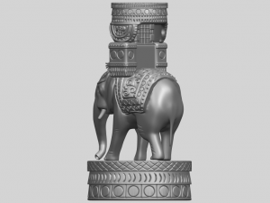 elephant 08 Modèles 3D en vedette