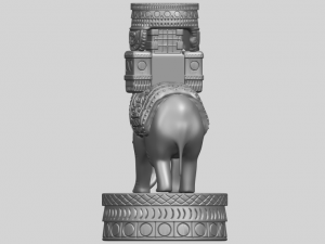 elephant 08 Modèles 3D en vedette