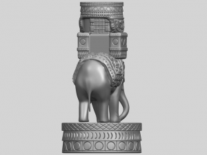 elephant 08 Modèles 3D en vedette