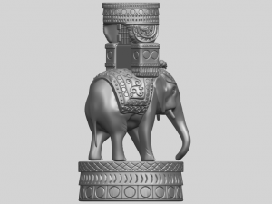 elephant 08 Modèles 3D en vedette
