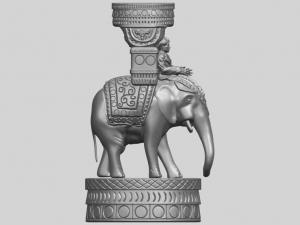 elephant 08 Modèles 3D en vedette
