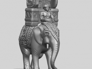 elephant 08 Modèles 3D en vedette