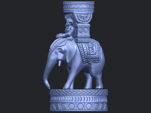 elephant 08 Modèles 3D en vedette