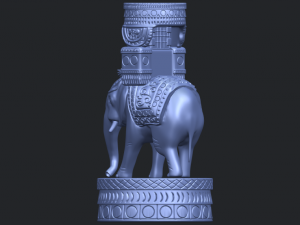 elephant 08 Modèles 3D en vedette