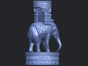 elephant 08 Modèles 3D en vedette