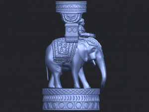 elephant 08 Modèles 3D en vedette