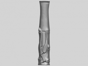 vertical bamboo flute 3Dプリントモデル