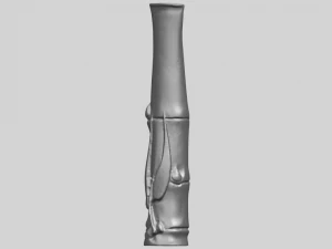 vertical bamboo flute 3D Print Model
