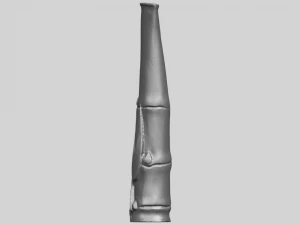 vertical bamboo flute 3D Print Model