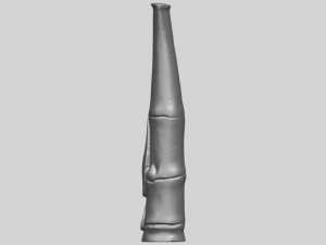 vertical bamboo flute 3Dプリントモデル