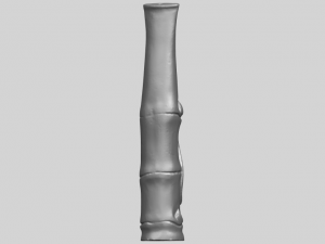 vertical bamboo flute 3Dプリントモデル
