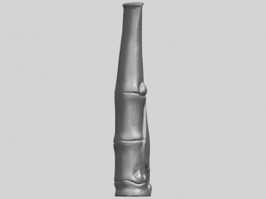 vertical bamboo flute 3Dプリントモデル