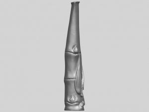 vertical bamboo flute 3Dプリントモデル