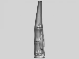 vertical bamboo flute 3D Print Model