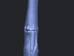 vertical bamboo flute 3Dプリントモデル