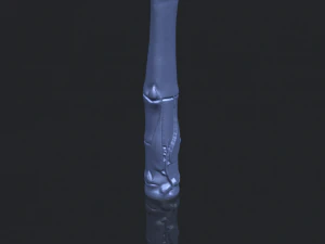 vertical bamboo flute 3D Print Model