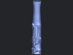 vertical bamboo flute 3Dプリントモデル