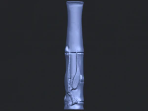 vertical bamboo flute 3D Print Model