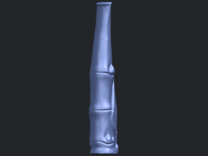vertical bamboo flute 3Dプリントモデル