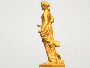 naked girl 29 ex0810 Modelo de impresión 3D